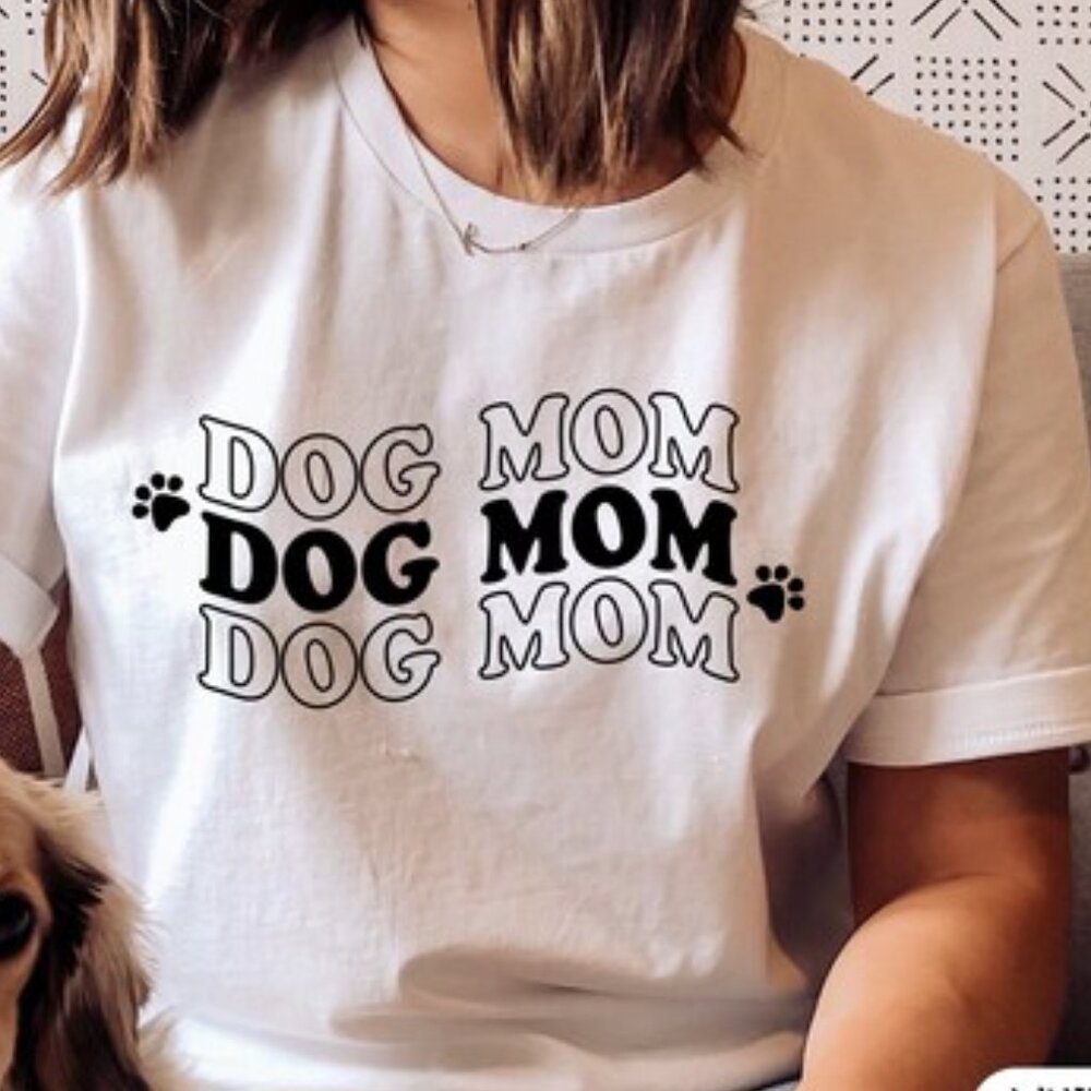 Dog Mom Tshirt, Dog Mom Gift, Retro Dog Mom Shirt